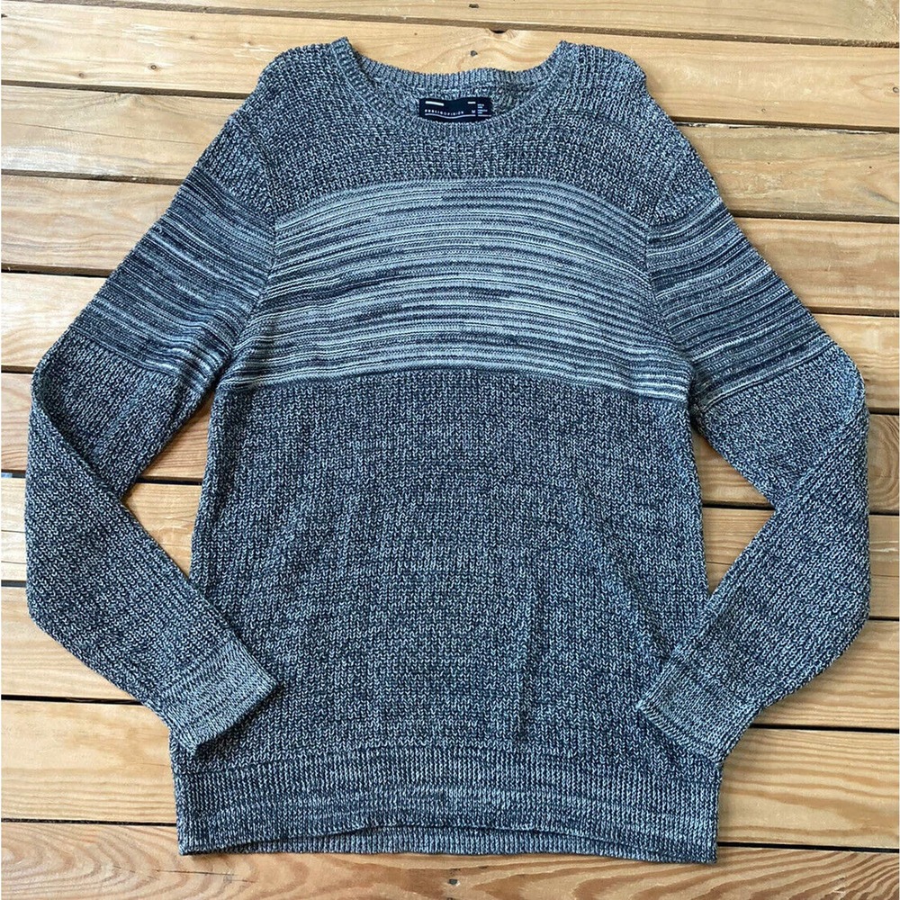 New PUBLIC OPINION Pullover Crewneck Sweater M